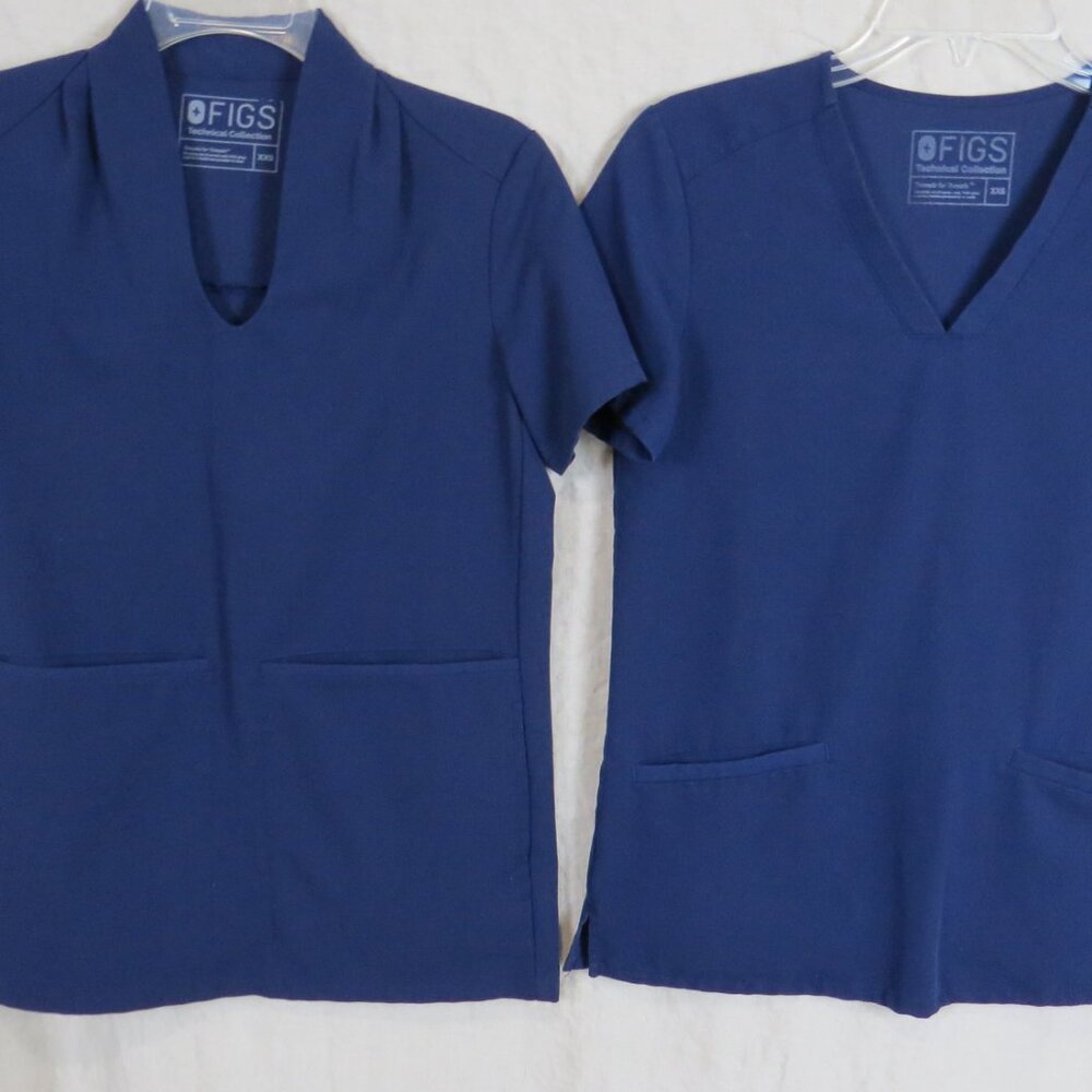 Figs Technical Collection Scrub Tops (Bundle Of 2… - image 2